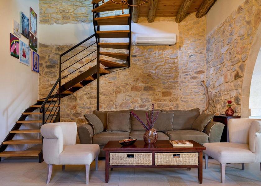 Crete Apokoronas Living Area