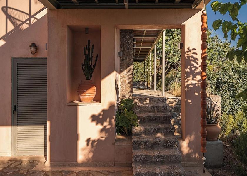 Central Greece Delphi Exterior Detail