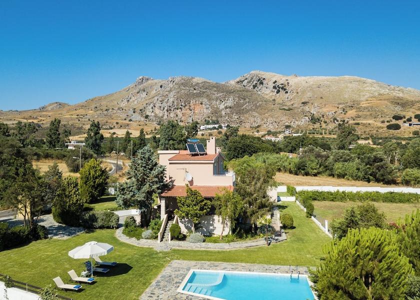 Crete Island Agios Vasileios Aerial View