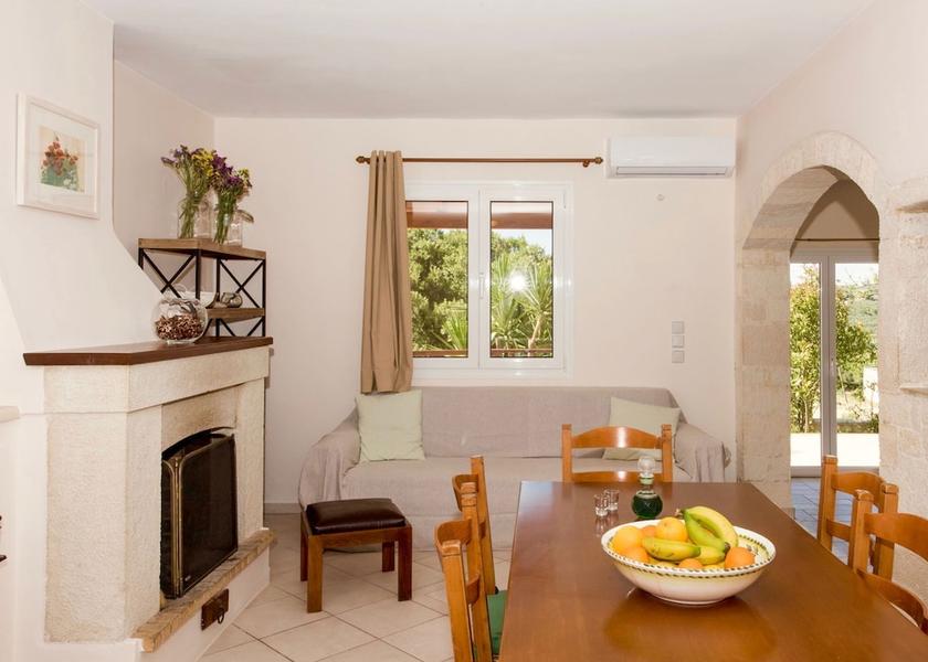 Crete Mylopotamos Dining Area