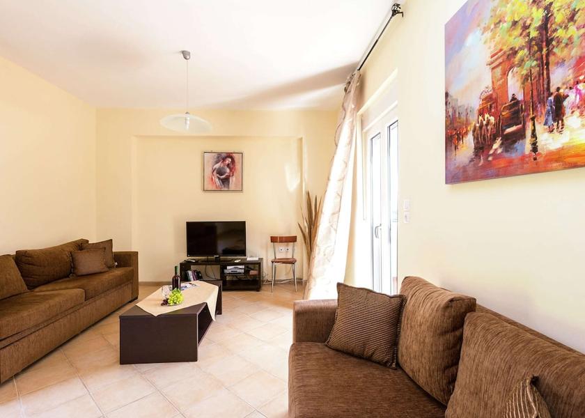 Crete Mylopotamos Living Area