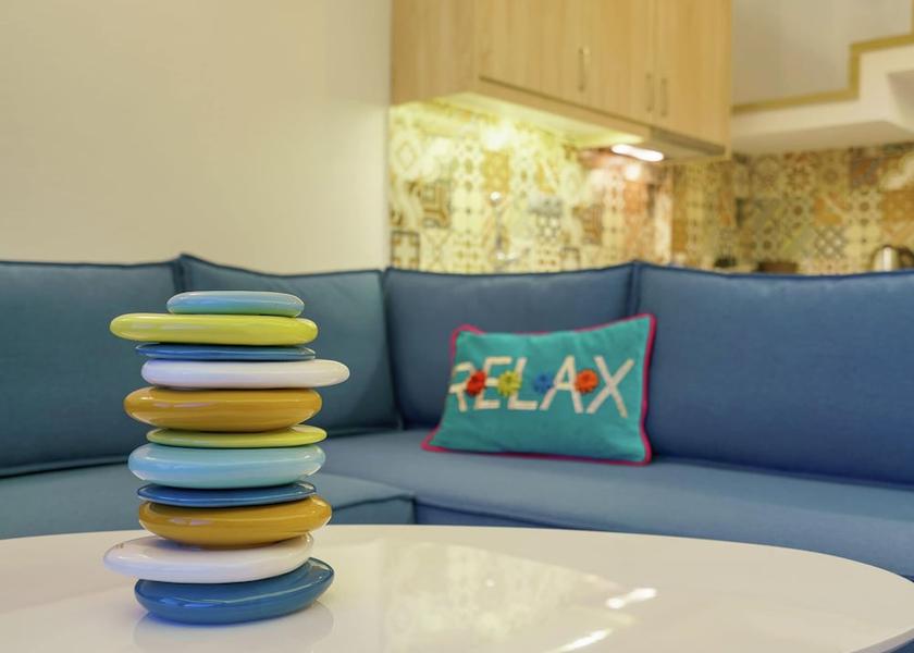 Crete Island Agios Vasileios Living Area