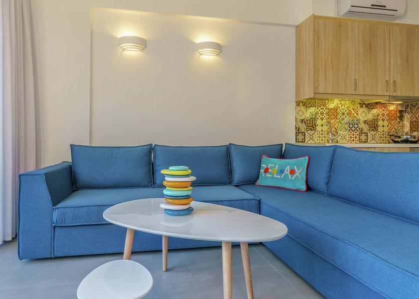 Crete Island Agios Vasileios Living Area