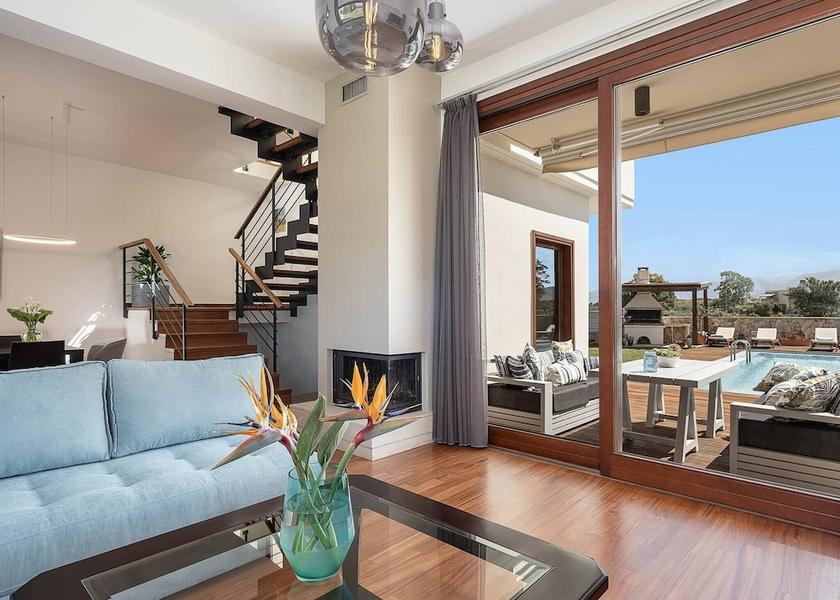 Crete Island Chania Living Area