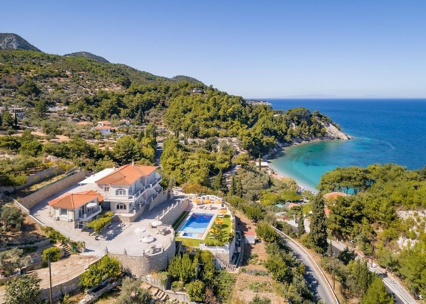 North Aegean Islands Samos Aerial View