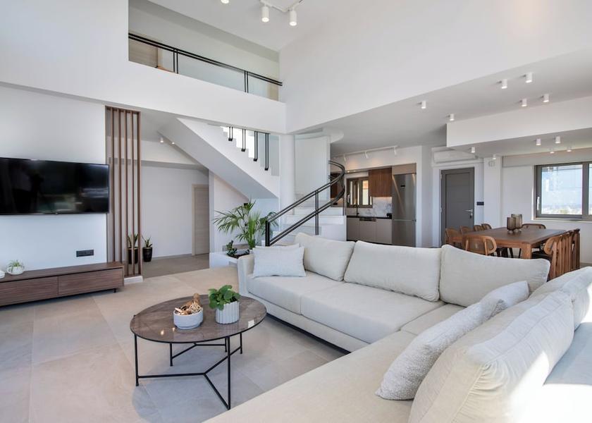 Crete Island Chania Living Area