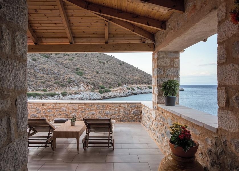 Peloponnese East Mani Balcony View