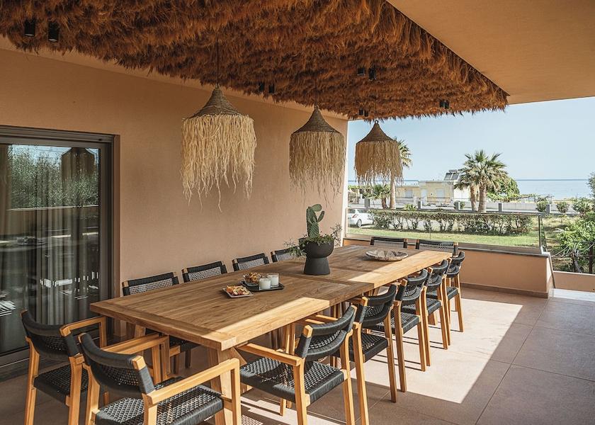 Crete Island Chania Outdoor Dining