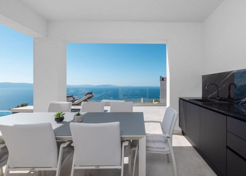 Istria County Labin Dining Area