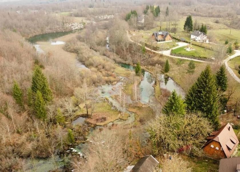 Lika-Senj Plitvicka jezera Aerial View