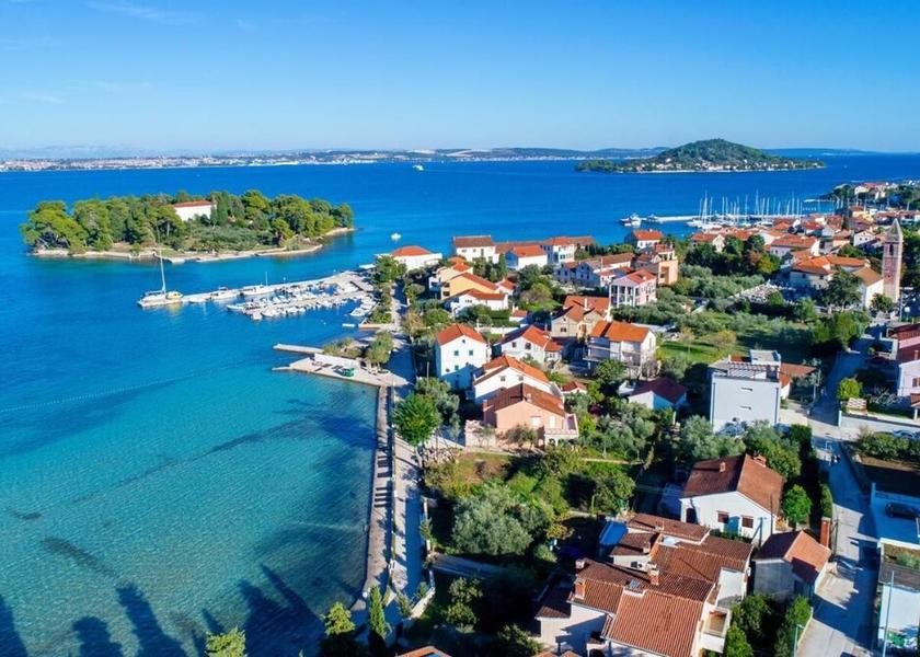 Zadar-Northern Dalmatia Preko Aerial View