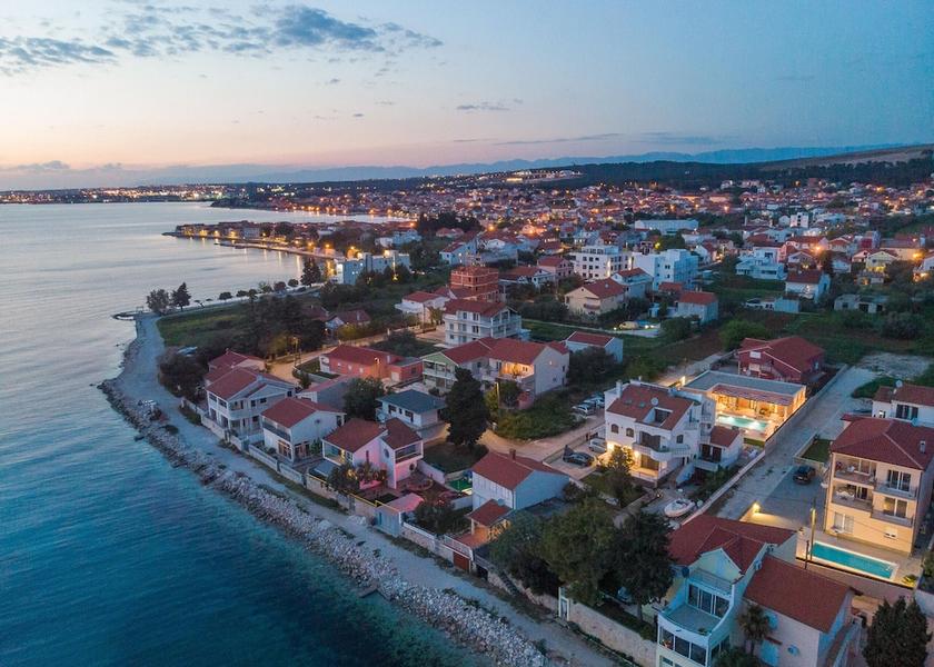 Zadar Bibinje Aerial View