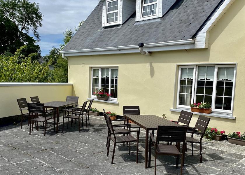 County Galway Kinvara Terrace/patio