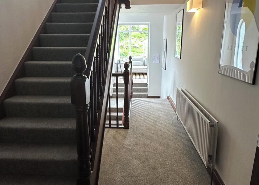 Handrails in stairways