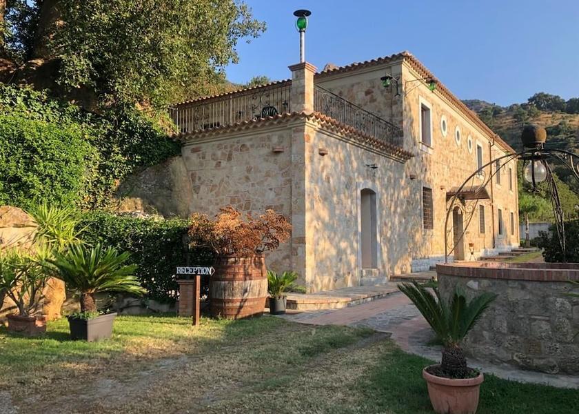 Calabria Gerace Exterior Detail
