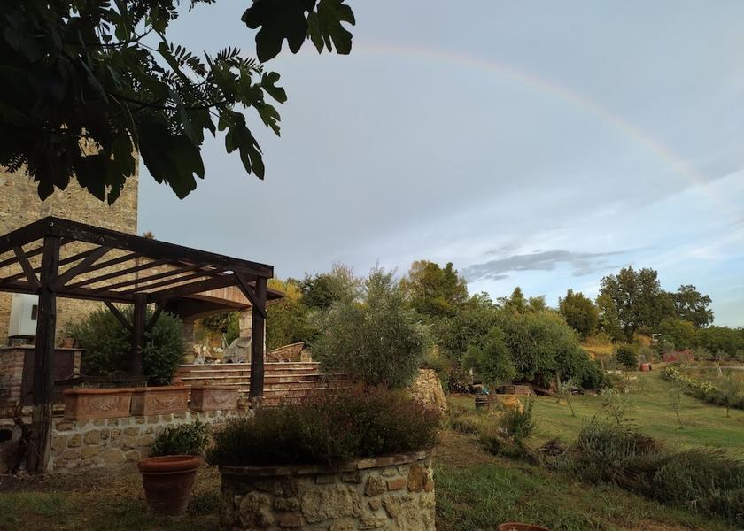 Umbria Narni Courtyard view
