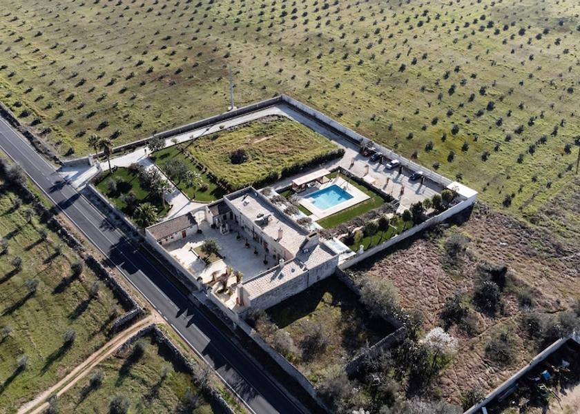 Puglia Calimera Exterior Detail