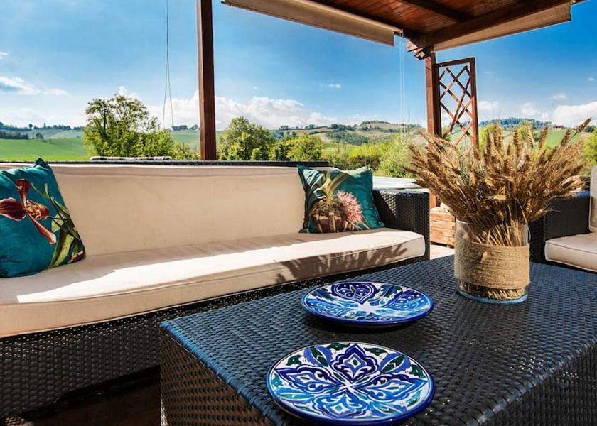 Emilia-Romagna Salsomaggiore Terme View from Property