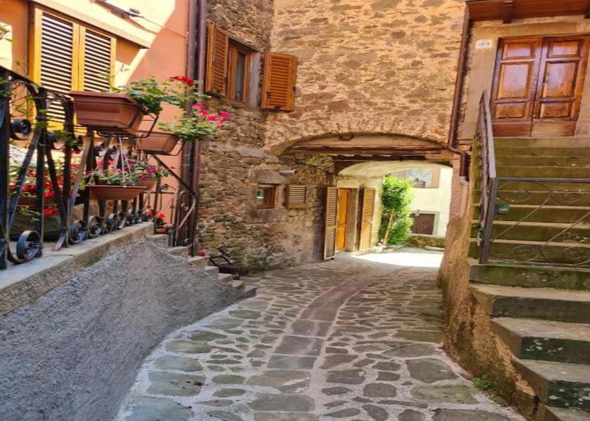 Tuscany Bagni di Lucca View from Property