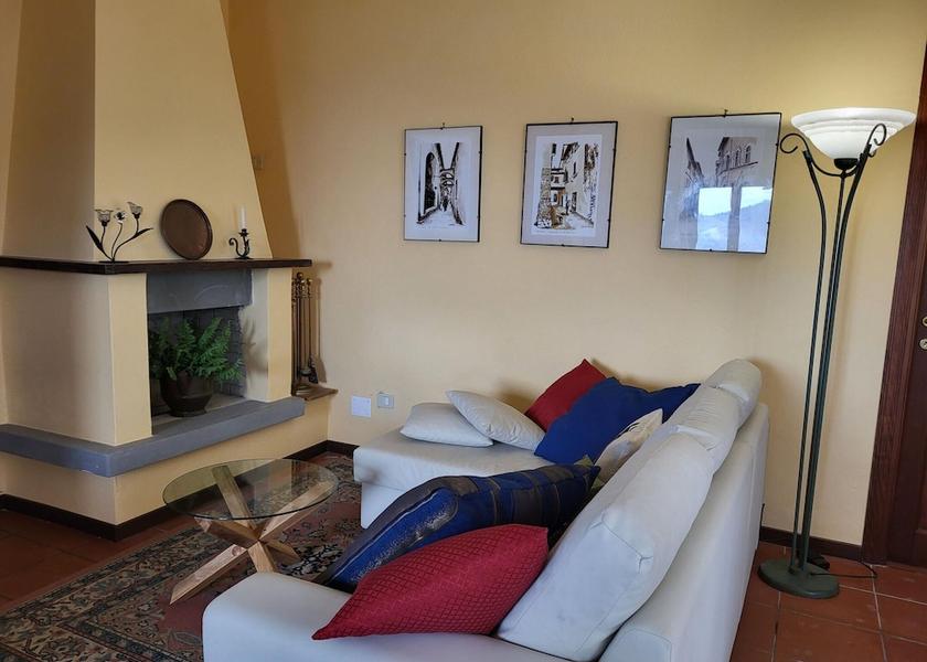 Umbria Monte Santa Maria Tiberina Living Area
