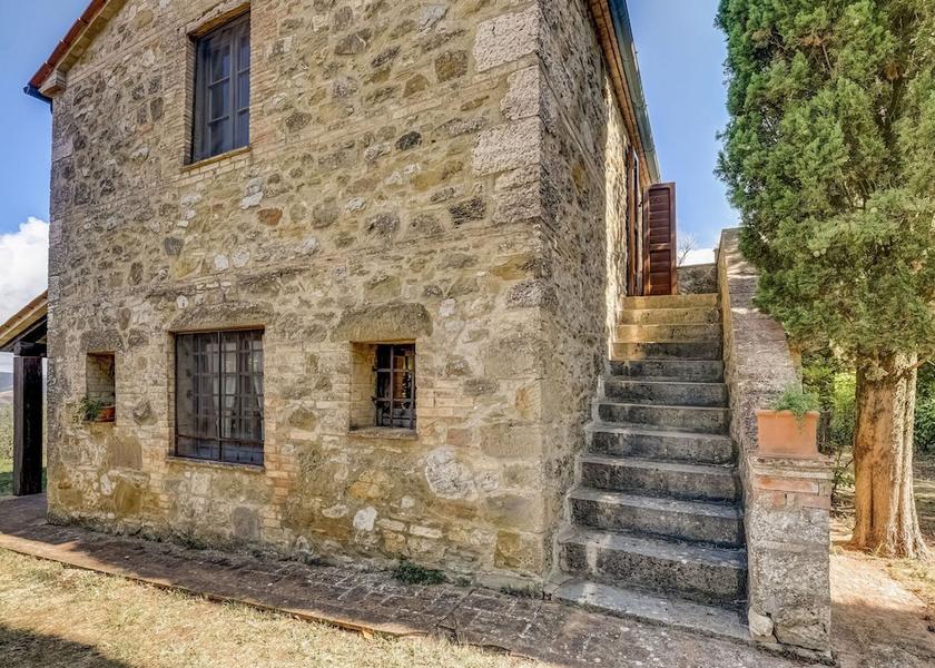 Tuscany San Casciano dei Bagni Exterior Detail