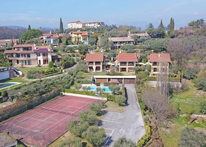 Lombardy Soiano del Lago Aerial View