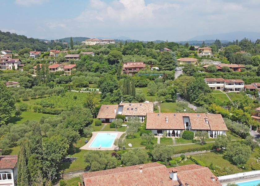 Lombardy Soiano del Lago Aerial View