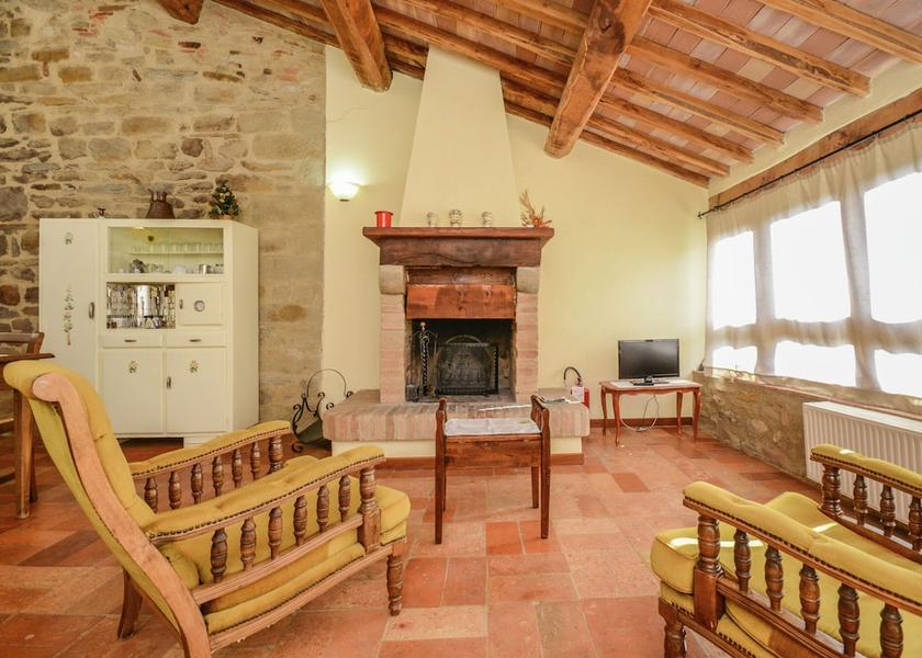 Umbria Monte Santa Maria Tiberina Living Area