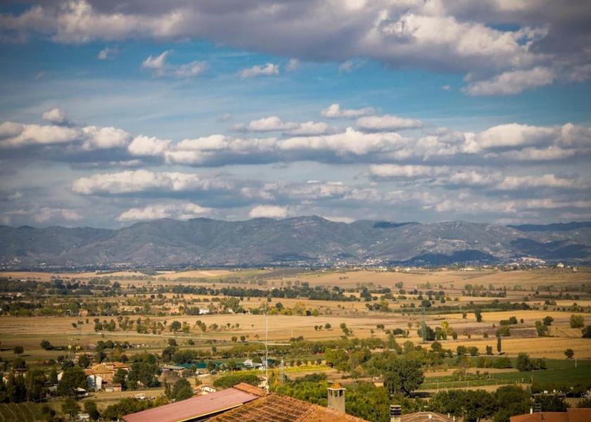 Tuscany Foiano della Chiana View from Property
