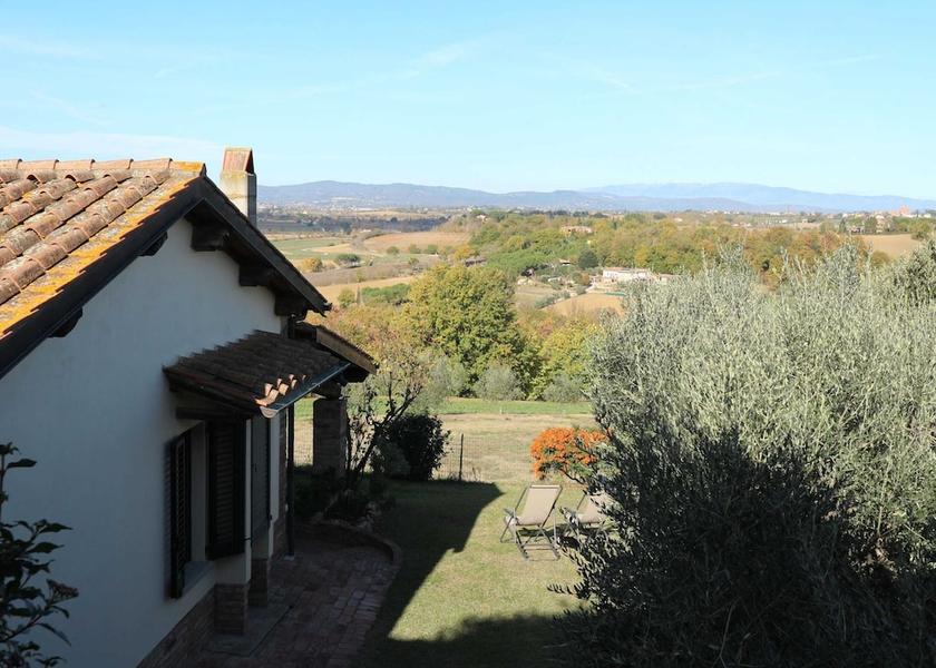 Tuscany Foiano della Chiana View from Property