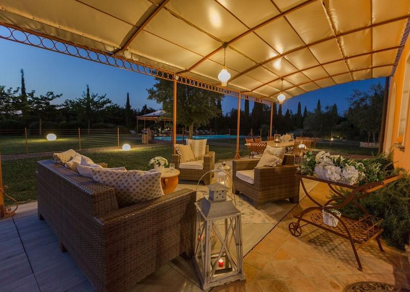 Tuscany Peccioli Balcony