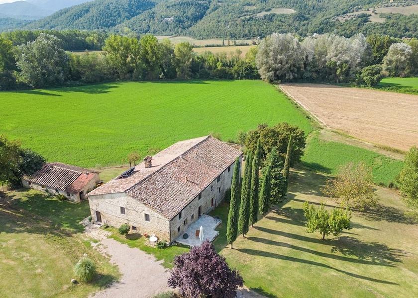Umbria Umbertide Aerial View