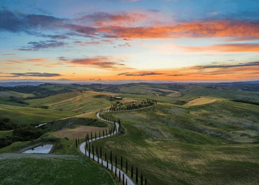 Tuscany Sinalunga View from Property