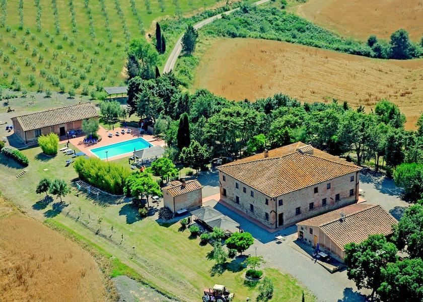 Tuscany Peccioli Exterior Detail