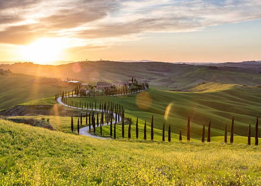 Tuscany Asciano Exterior Detail
