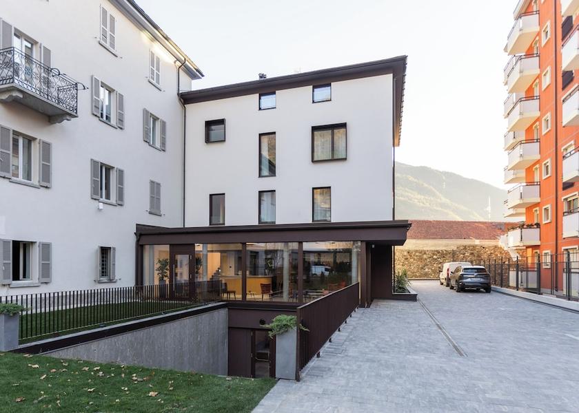 Lombardy Tirano Facade