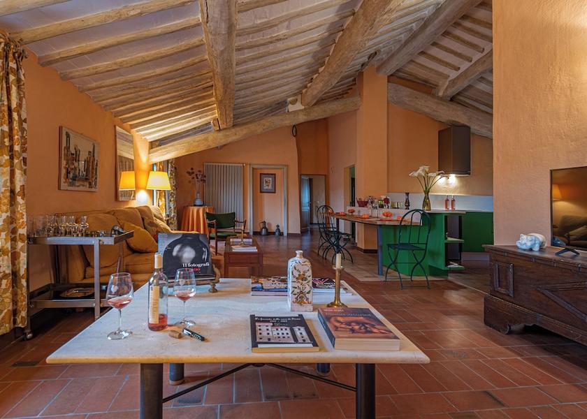 Tuscany Castelnuovo Berardenga Living Area