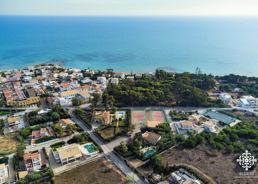 Sicily Santa Croce Camerina Aerial View