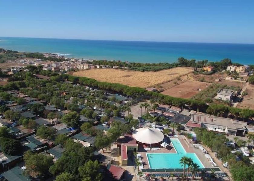 Sicily Ribera Aerial View