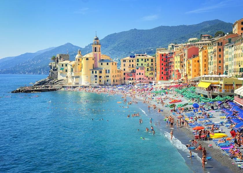 Liguria Camogli Beach