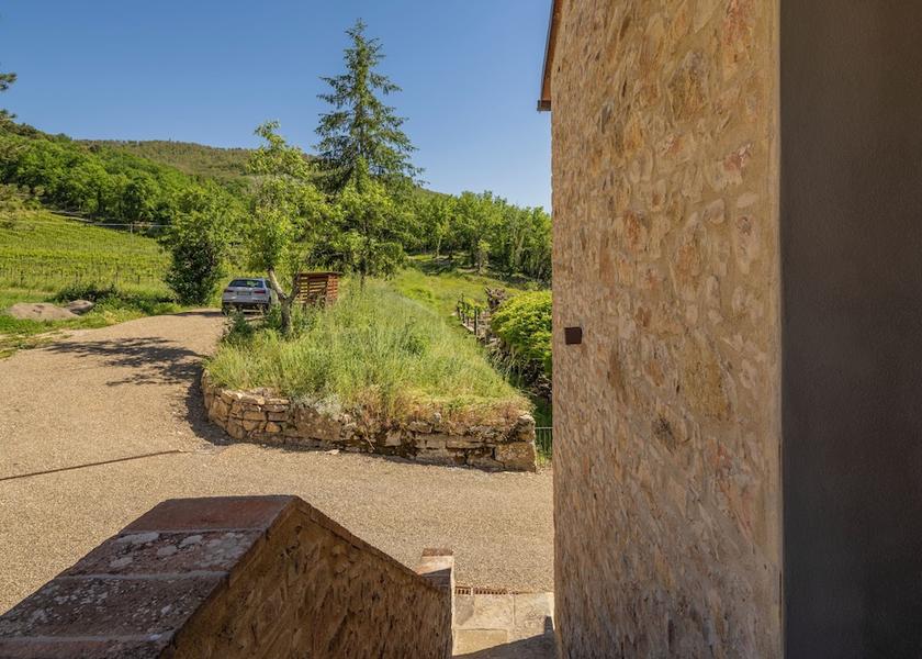 Tuscany Castellina in Chianti Exterior Detail