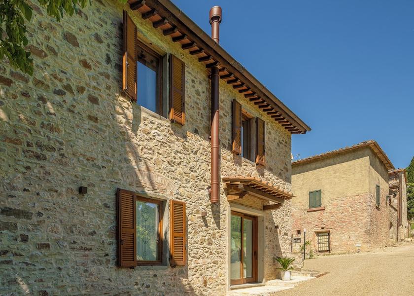 Tuscany Castellina in Chianti Facade