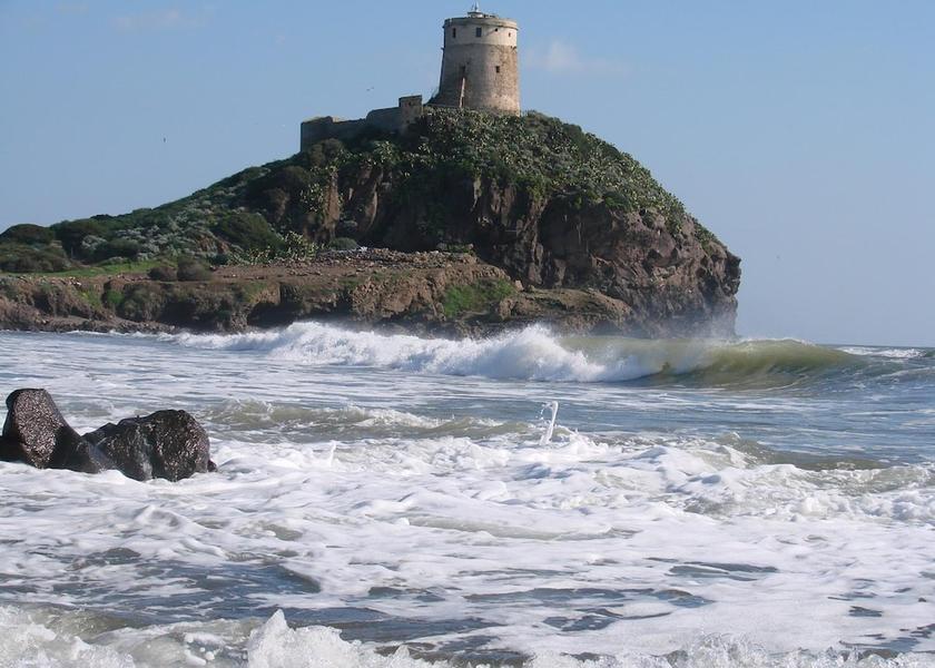 Sardinia Sarroch Beach