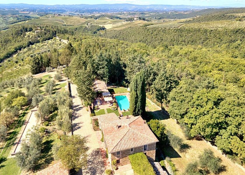 Tuscany Castellina in Chianti Exterior Detail