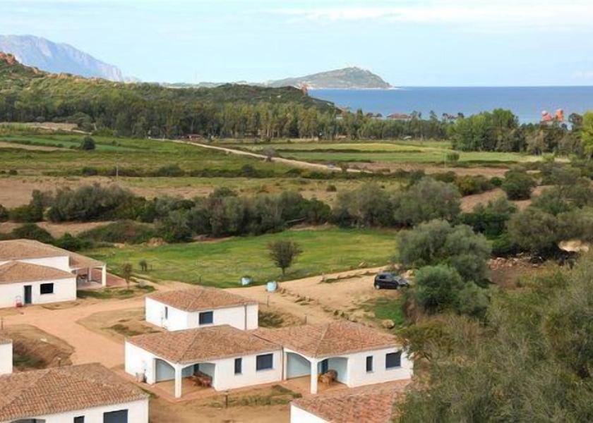 Sardinia Bari Sardo Aerial view