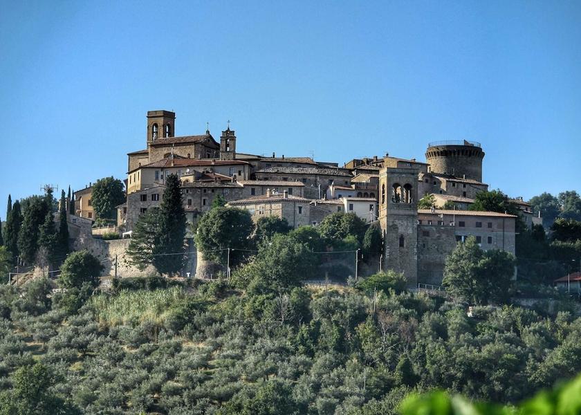 Umbria Gualdo Cattaneo Exterior Detail