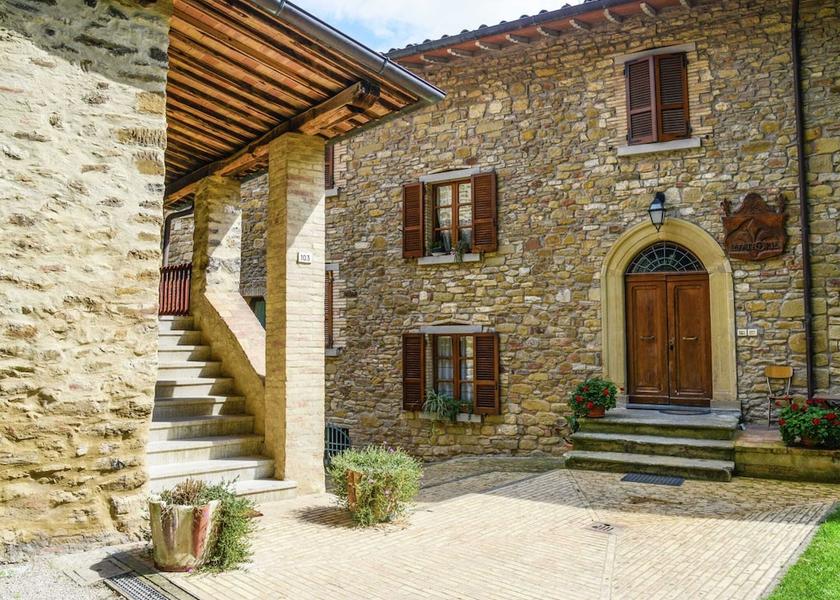 Umbria Monte Santa Maria Tiberina Exterior Detail