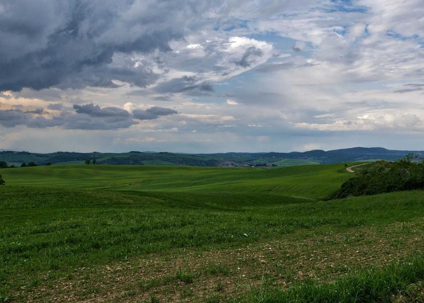 Tuscany Castel del Piano View from Property