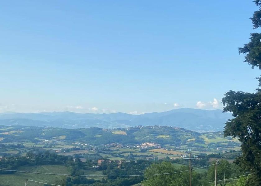 Umbria Monte Santa Maria Tiberina View from Property