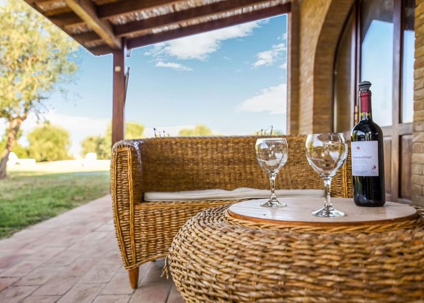 Tuscany Asciano Exterior Detail